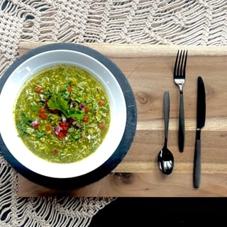Palak Dal Khichdi