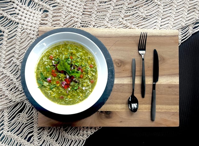 Palak Dal Khichdi.