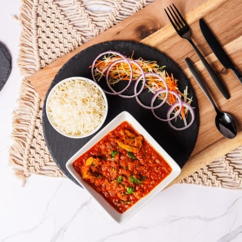 Chicken Vindaloo.