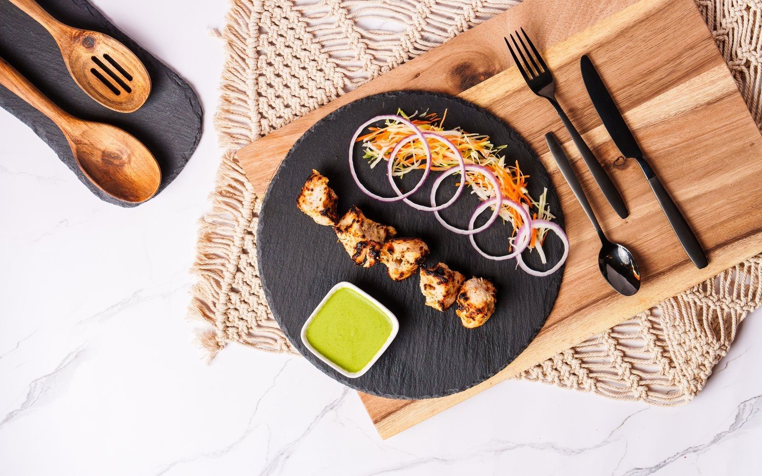 Malai Chicken Tikka.