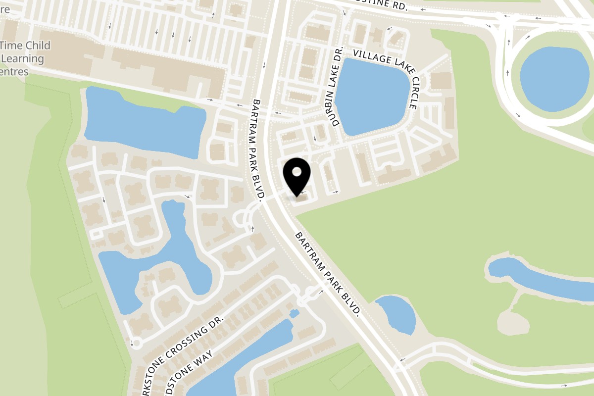 Map showing the location of Spice Grill Indian Cuisine on 12709 Bartram Park Blvd #3 in Jacksonville